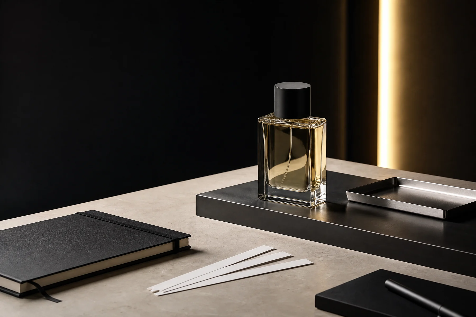 Auvrenn’s clean contemporary fragrance studio